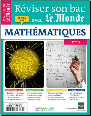 Réviser son bac avec Le Monde - Mathématiques, Terminale S  Cvwxcxccxx