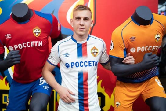 PFC CSKAモスクワ 2018-19 ユニフォーム-ホーム-アウェイ-サード