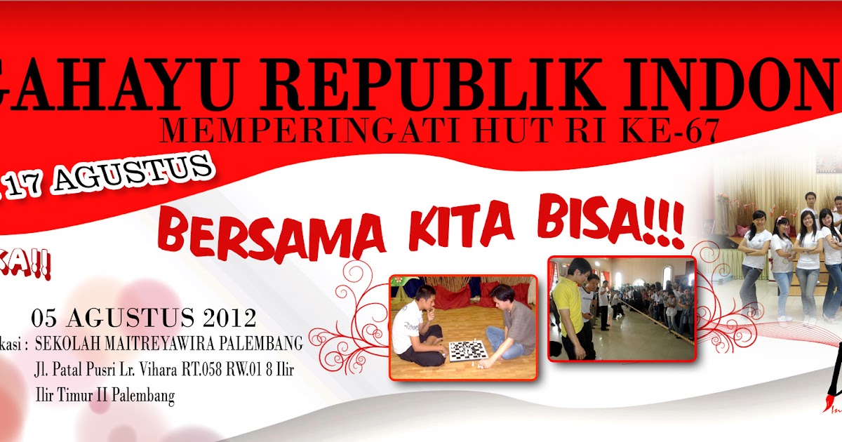 Gagasan Untuk Spanduk Lomba Agustusan Erlie Decor