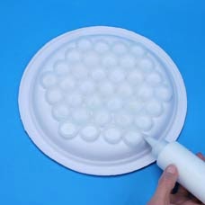 Cara Membuat Hiasan Dinding dari  Piring  Styrofoam  Cara 