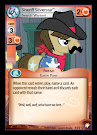 My Little Pony Sheriff Silverstar, Search Warrant Equestrian Odysseys CCG Card