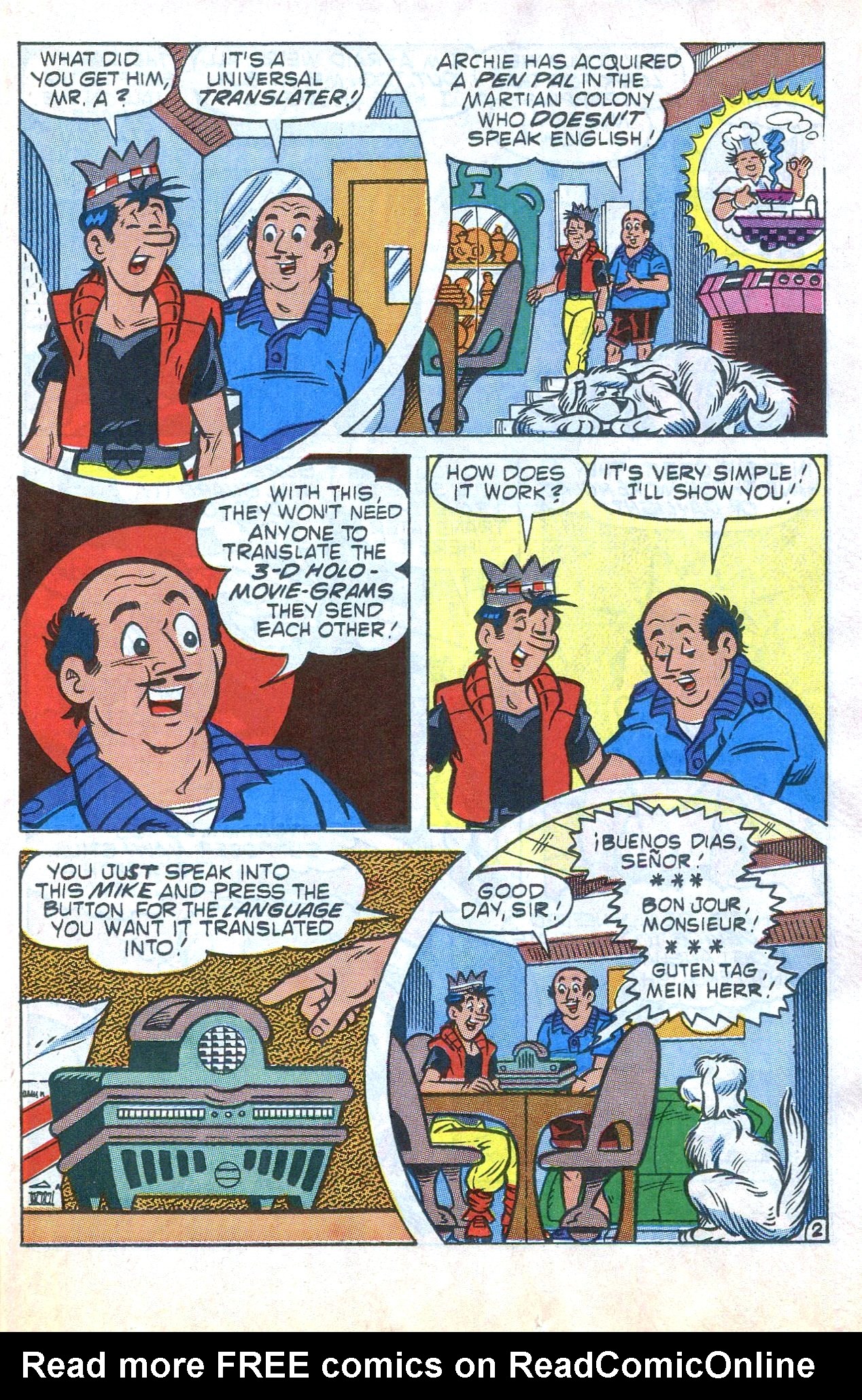 Read online Archie 3000! (1989) comic -  Issue #4 - 21