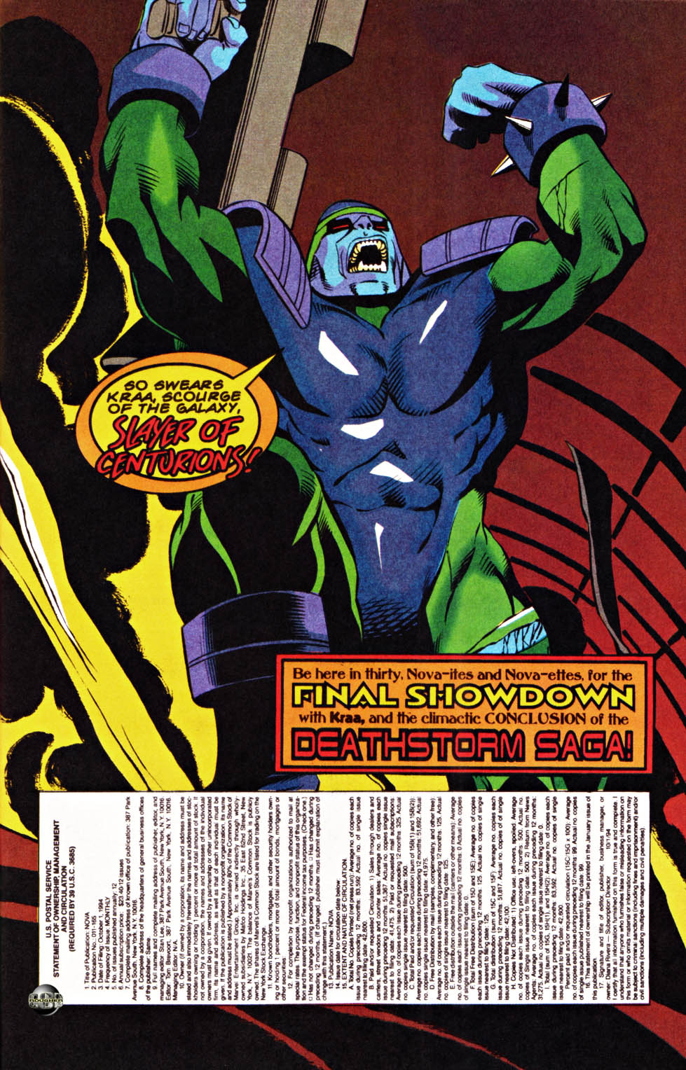 Read online Nova (1994) comic -  Issue #15 - 24