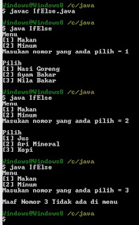 Belajar Konsep Dasar IF dan ELSE pada Java