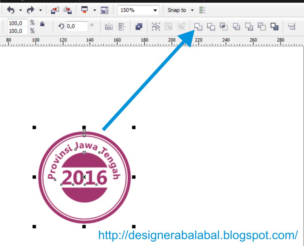 Cara Membuat Stempel Terlihat Lebih Nyata dengan CorelDRAW Cara Membuat Stempel Terlihat Lebih Nyata dengan CorelDRAW