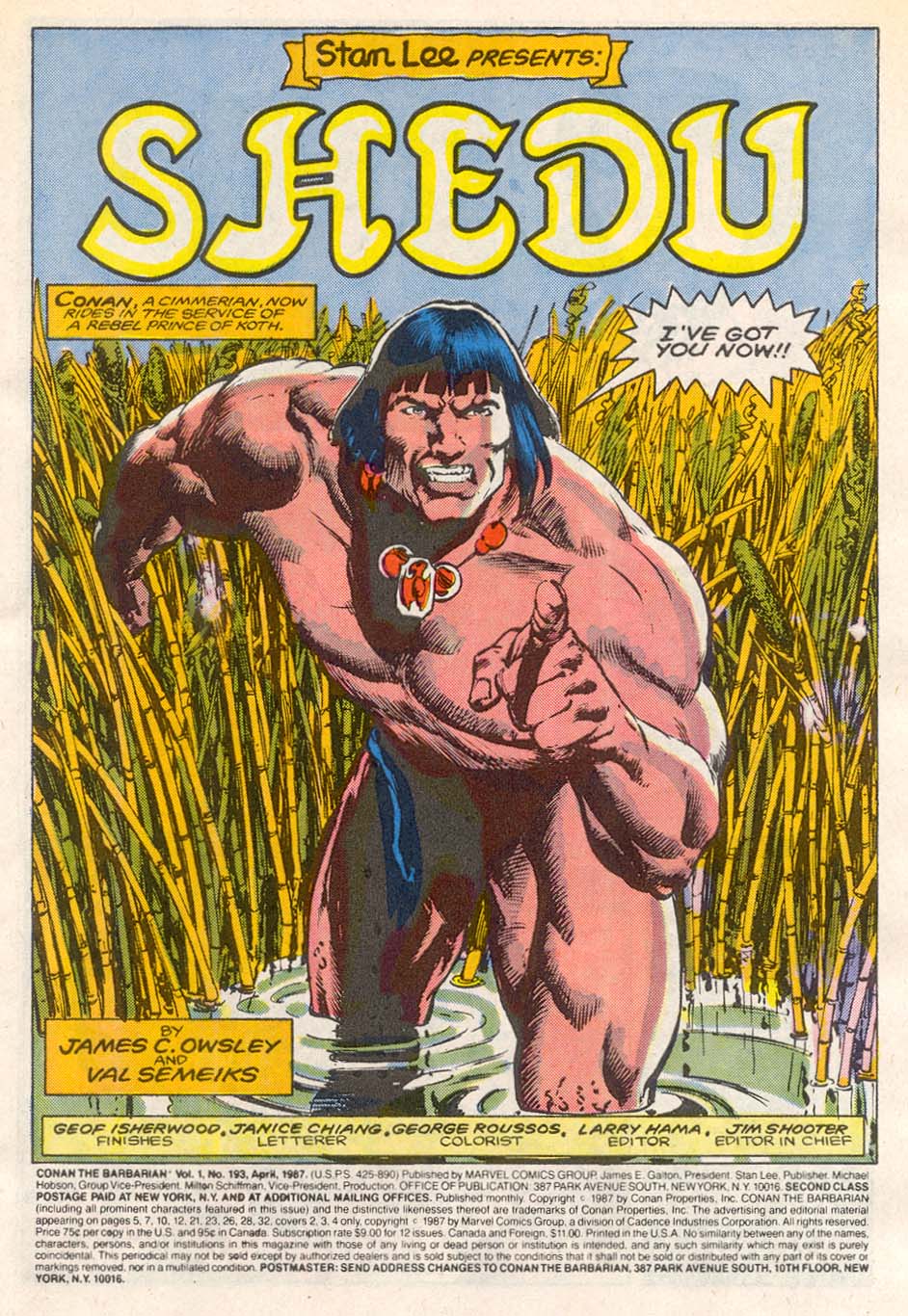 Read online Conan the Barbarian (1970) comic -  Issue #193 - 2
