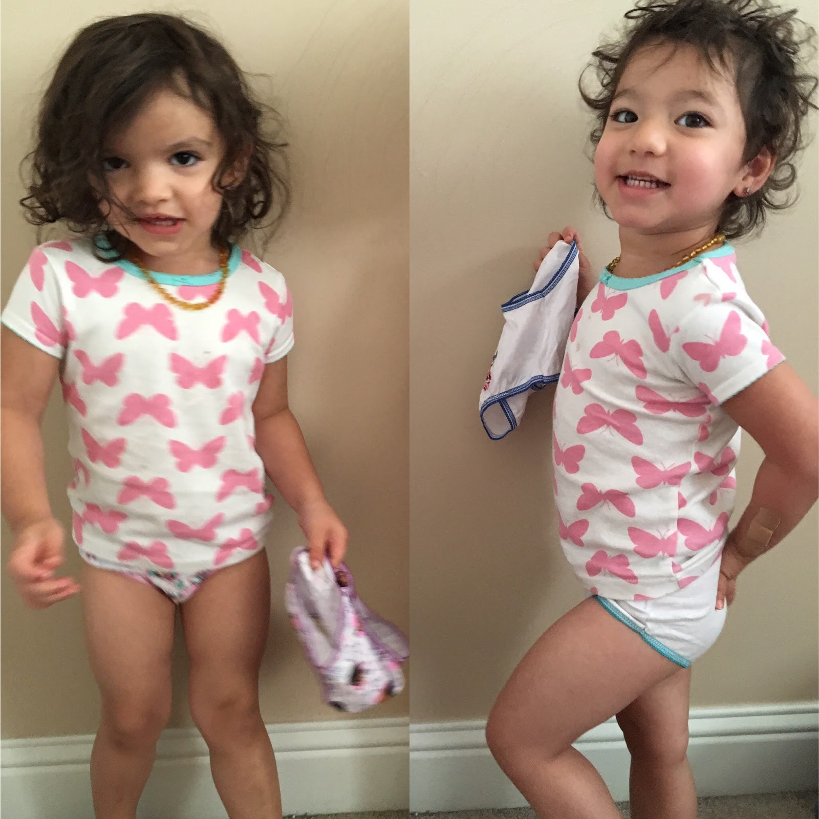 Glitter & Boogers (times two!) Big Girl Panties!