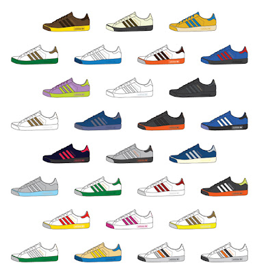 Andrew Fishleigh (graphic designer): adidas illustration