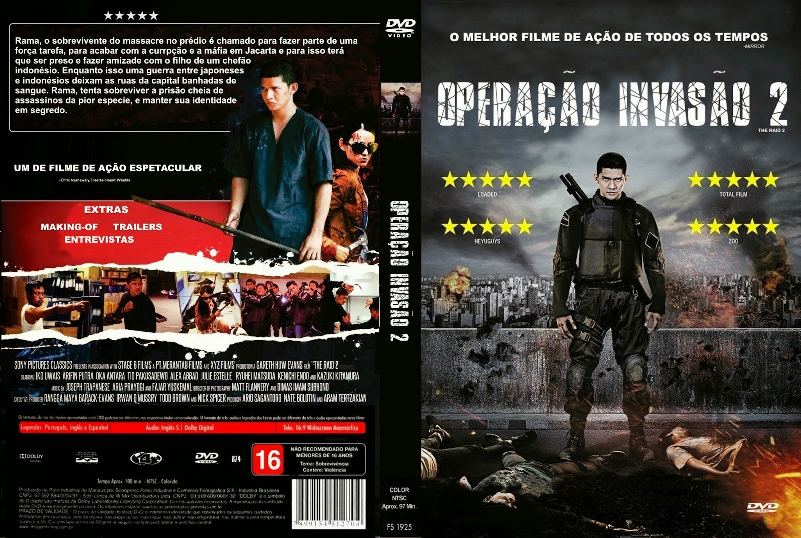 Telona Capas: OPERAÇÃO INVASÃO 2