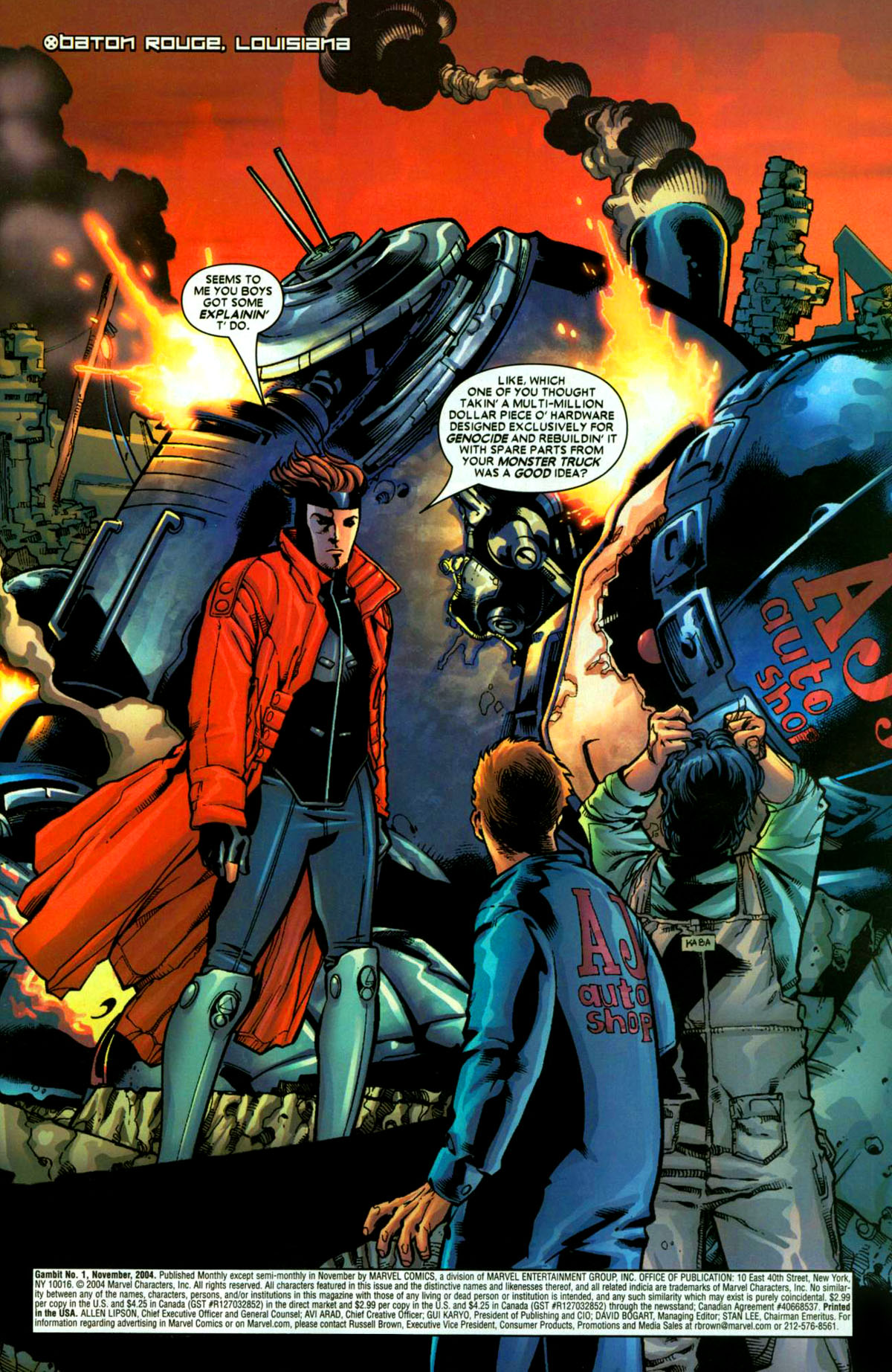 Read online Gambit (2004) comic -  Issue #1 - 2
