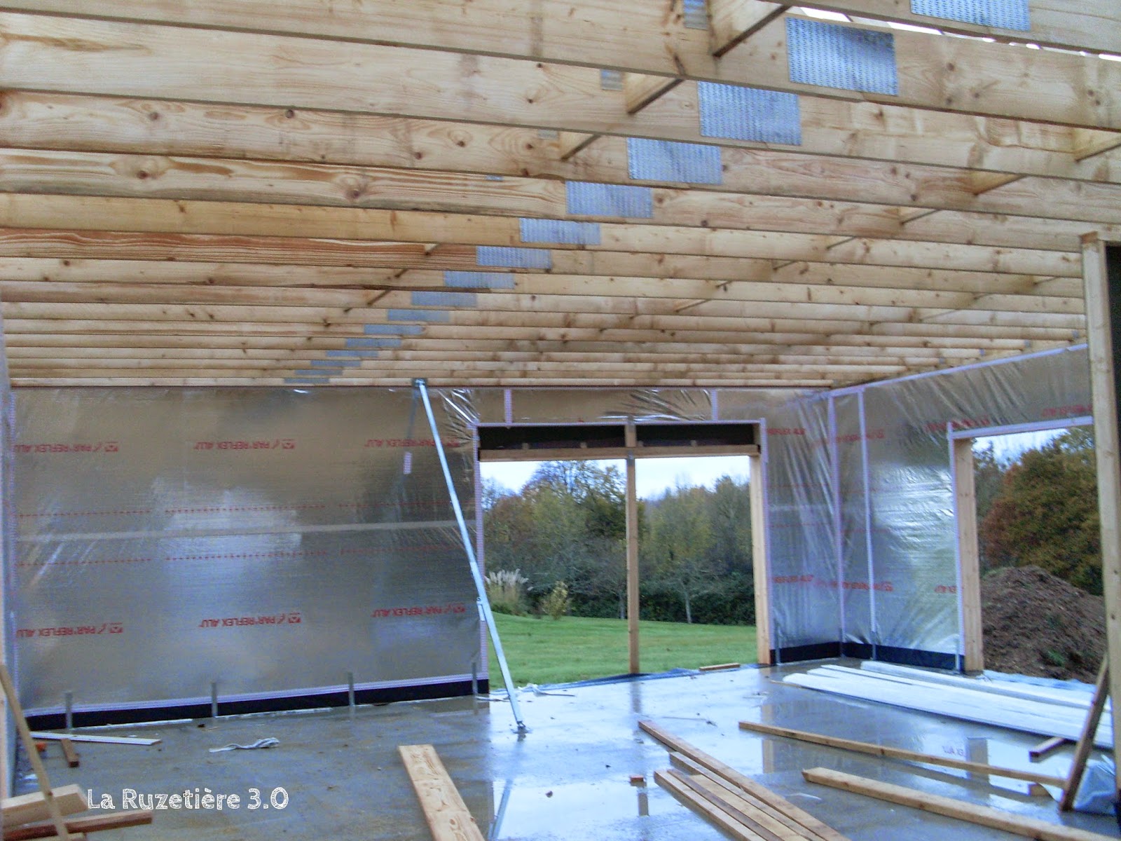 La Ruzetière 3.0 Maison Ossature Bois RT 2012 Charpente