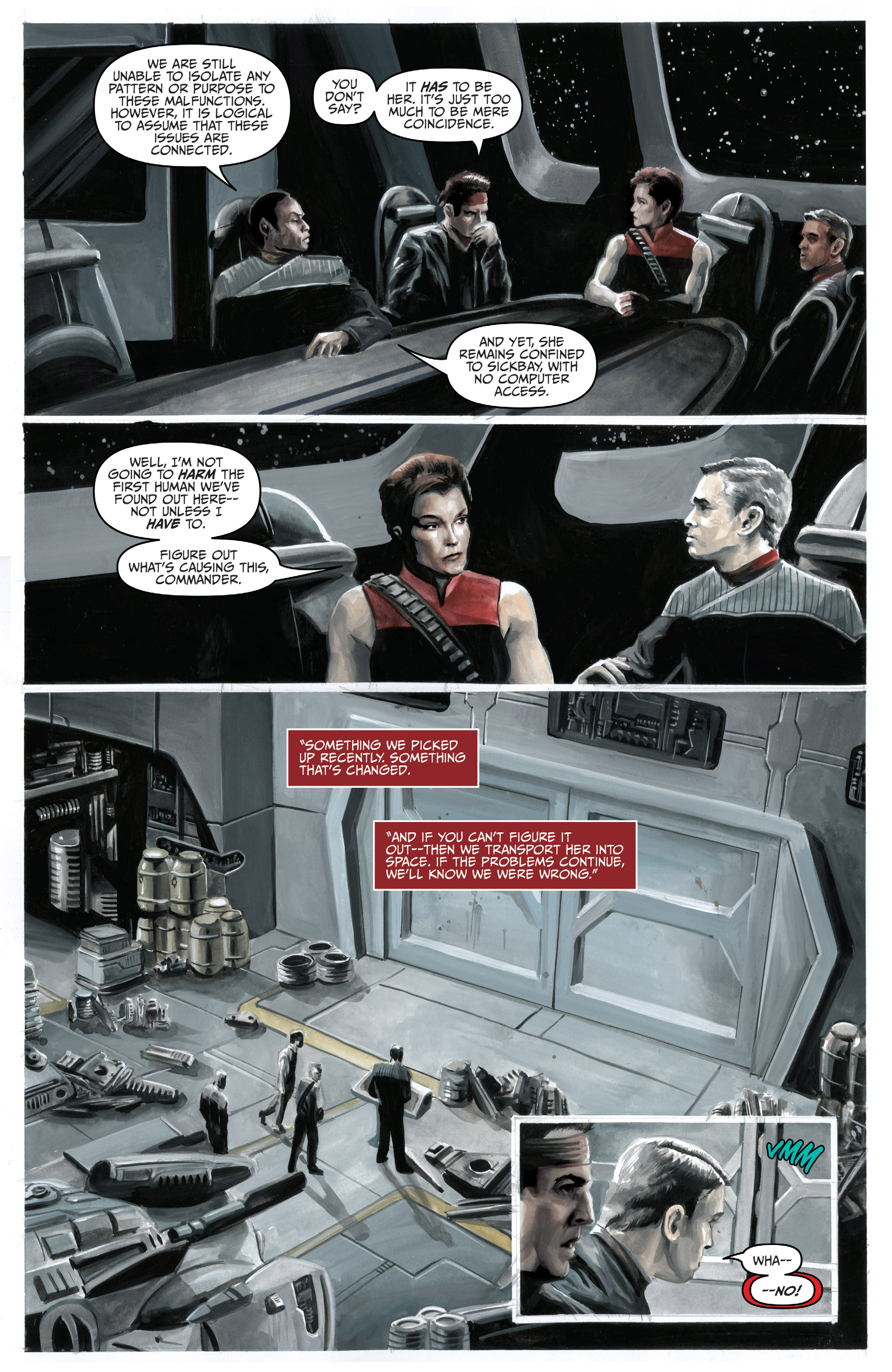Read online Star Trek: Voyager: Mirrors and Smoke One-Shot comic -  Issue # Full - 10