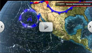 Video Weather Forecast from the Mexican National Weather Service