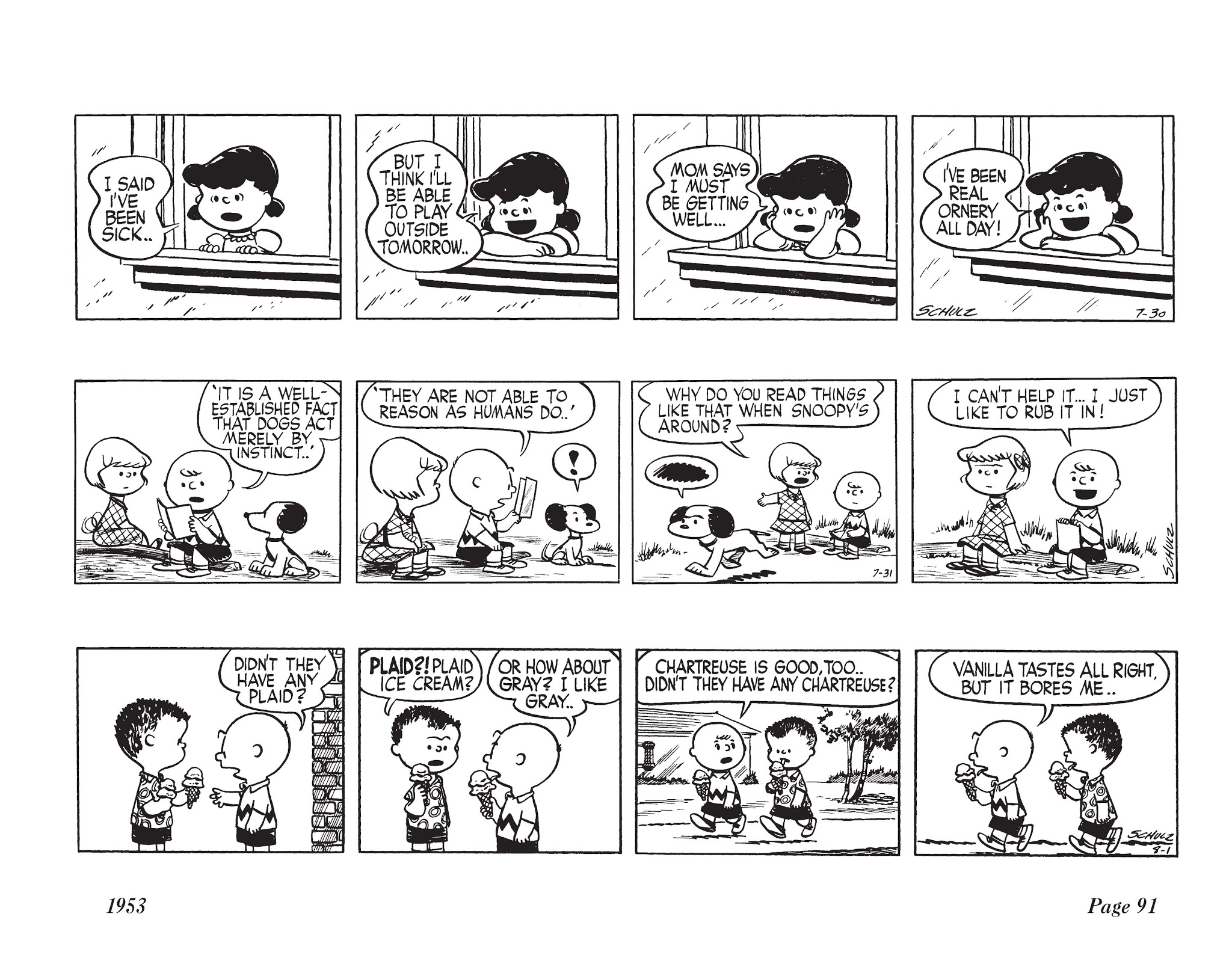 Read online The Complete Peanuts comic -  Issue # TPB 2 - 105