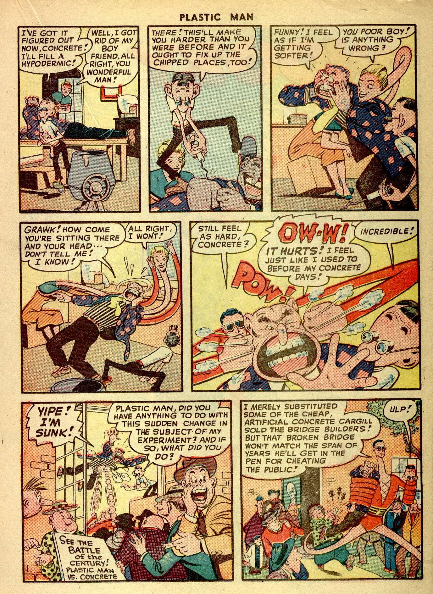 Read online Plastic Man (1943) comic -  Issue #14 - 25