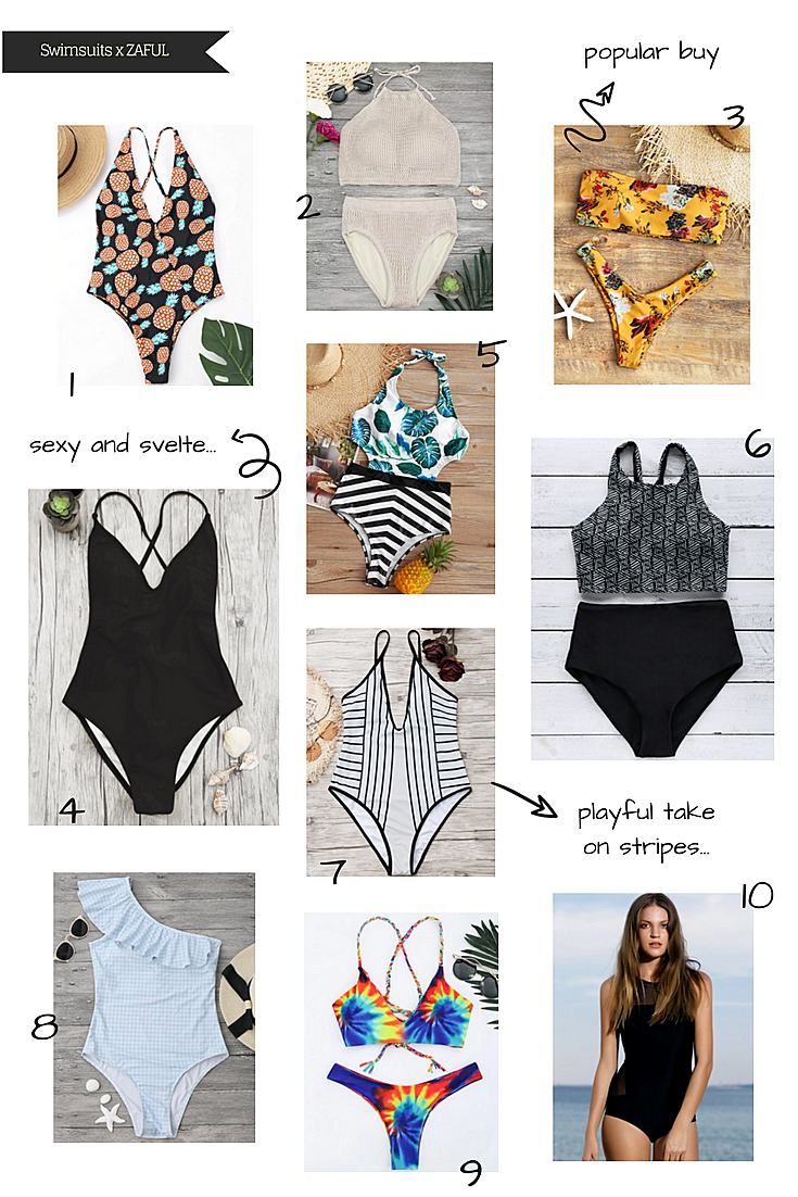 cute swimsuits zaful