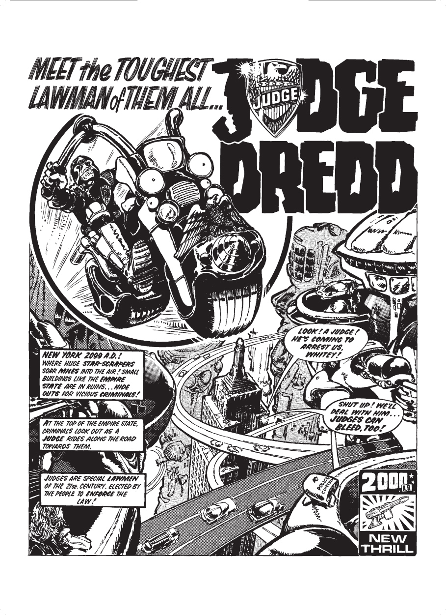 Read online Judge Dredd: The Complete Case Files comic -  Issue # TPB 1 - 4
