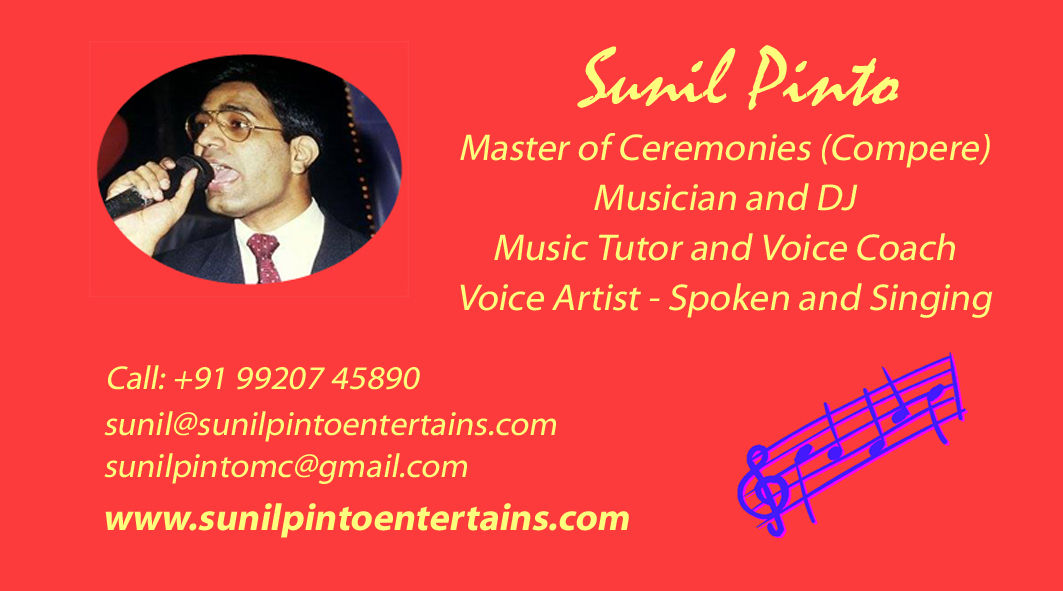 Sunil Pinto Entertains