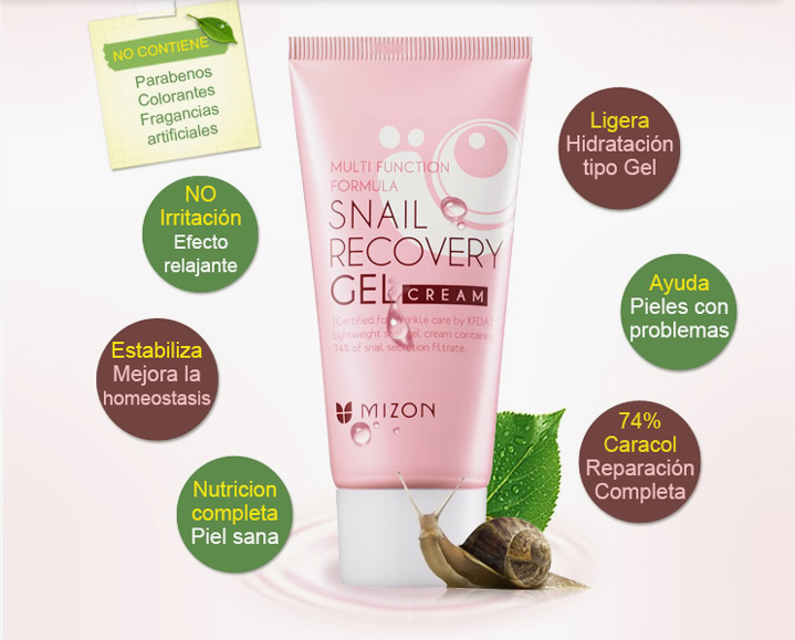 Snail Recovery Gel Cream Mizon