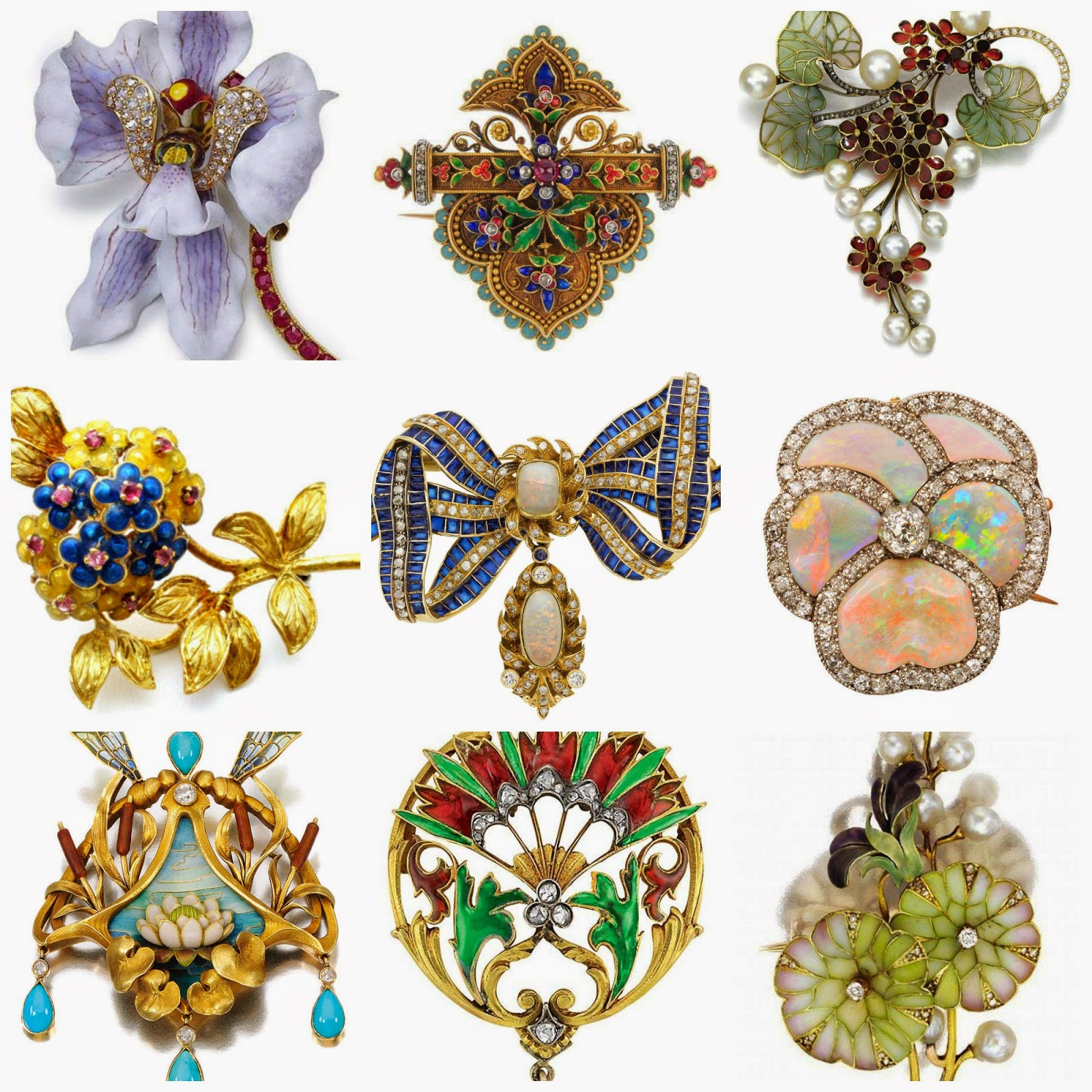 The Jewelry Lady's Store Love Antique Brooches, which is your favorite?