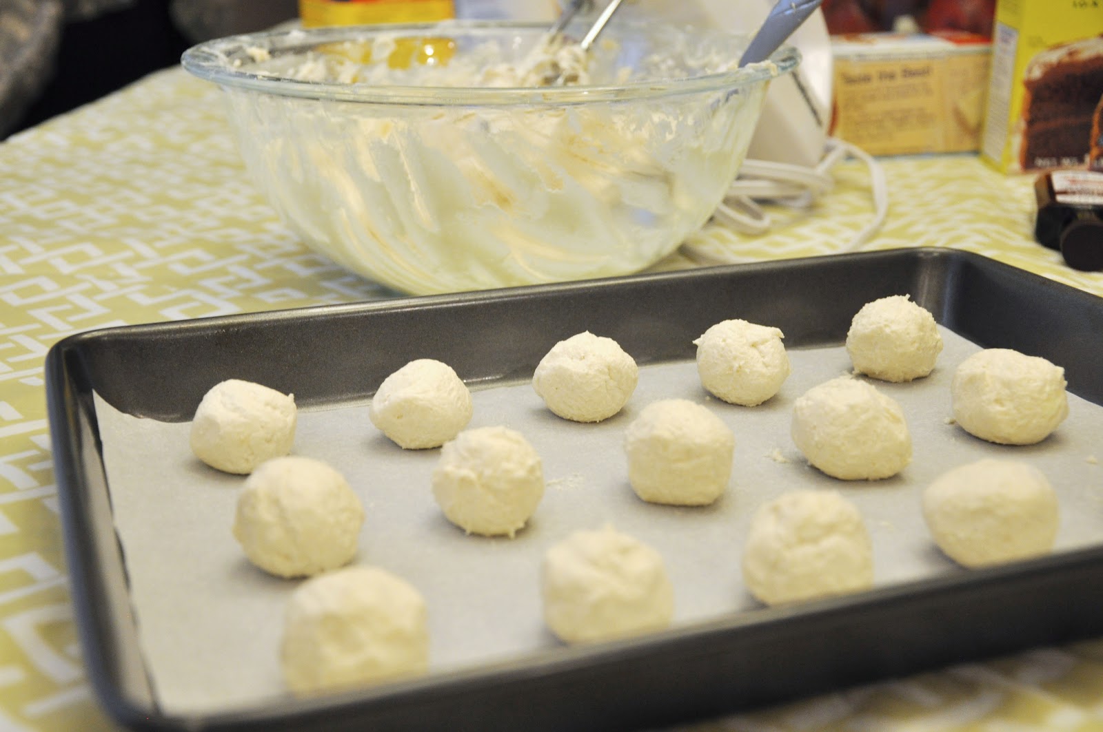 camo meets couture Passionfruit Yoyos