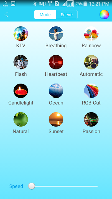 gearbest smart bulb app screenshot 