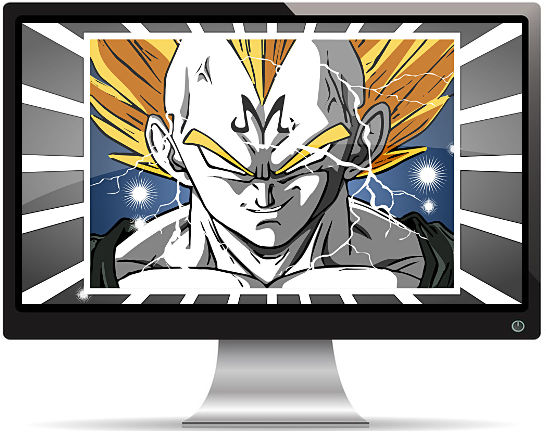 Dragon Ball Super Saiyan Éclairs - Fond d'écran en Full HD