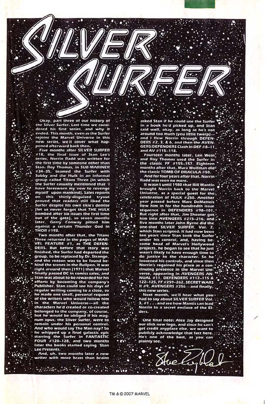Read online Silver Surfer (1987) comic -  Issue #3 - 33