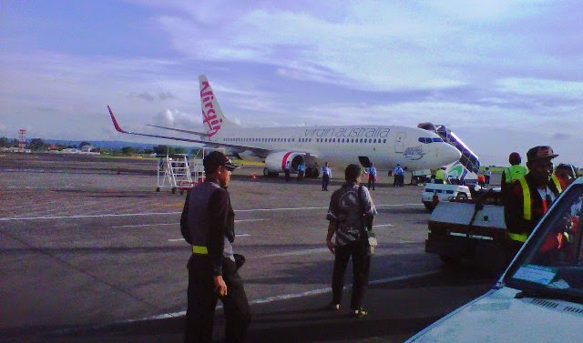 Pascainsiden Virgin Air, Bandara Ngurah Rai Normal