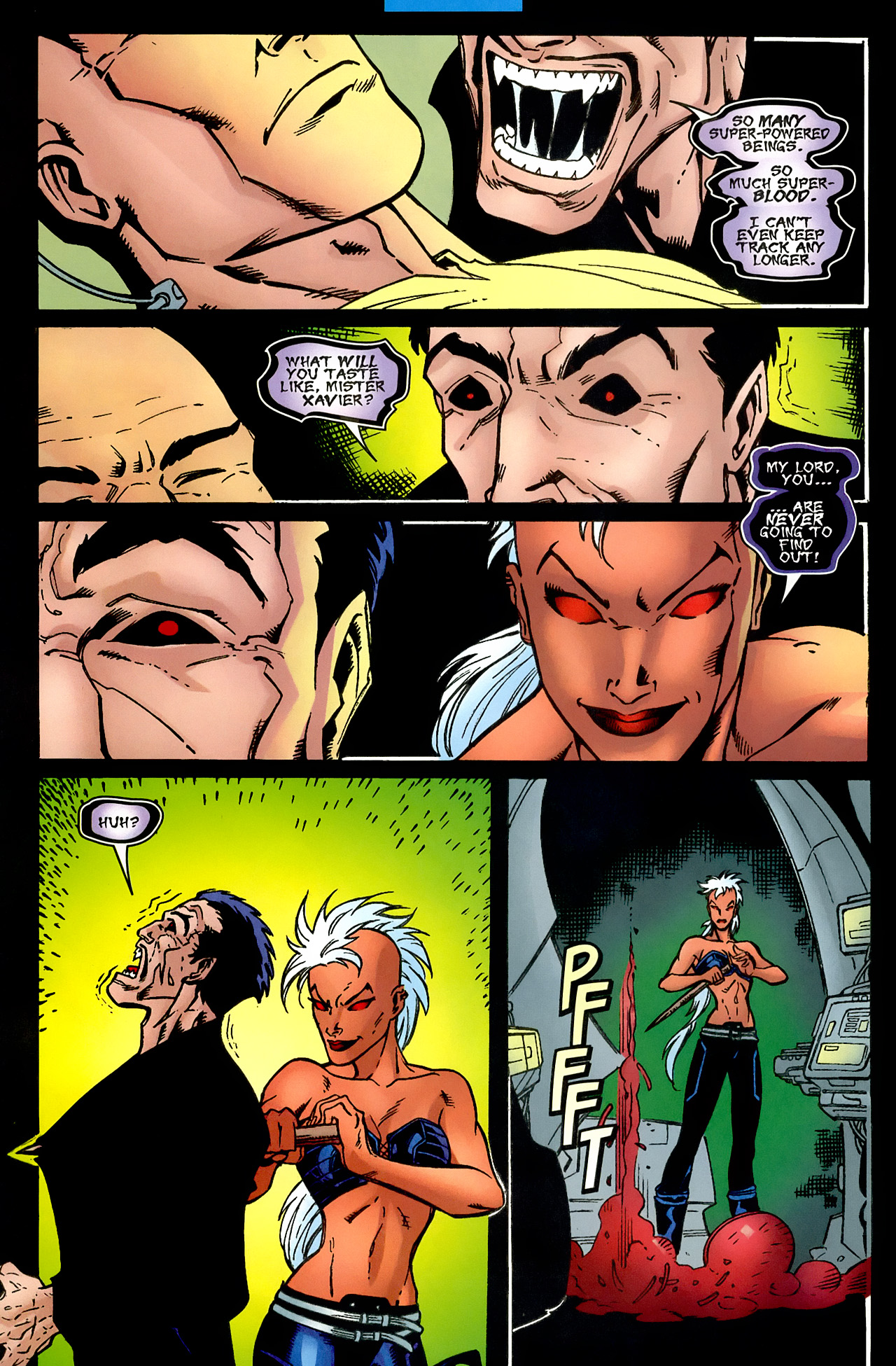 Read online Mutant X comic -  Issue #32 - 34