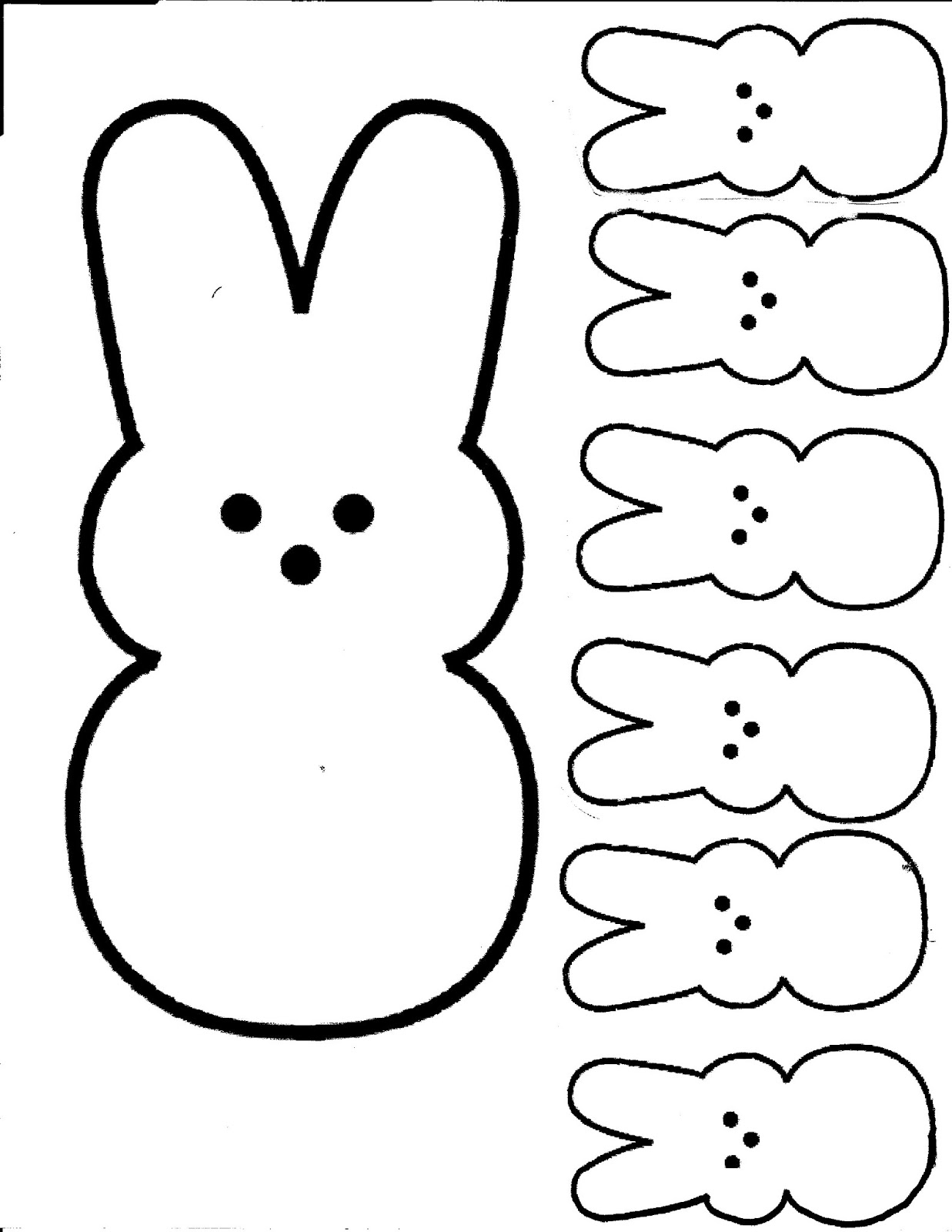 Peep Cut Out Printable Free : Free Peeps Cliparts, Download Free Peeps Cliparts Png Images, Free Cliparts On Clipart Library
