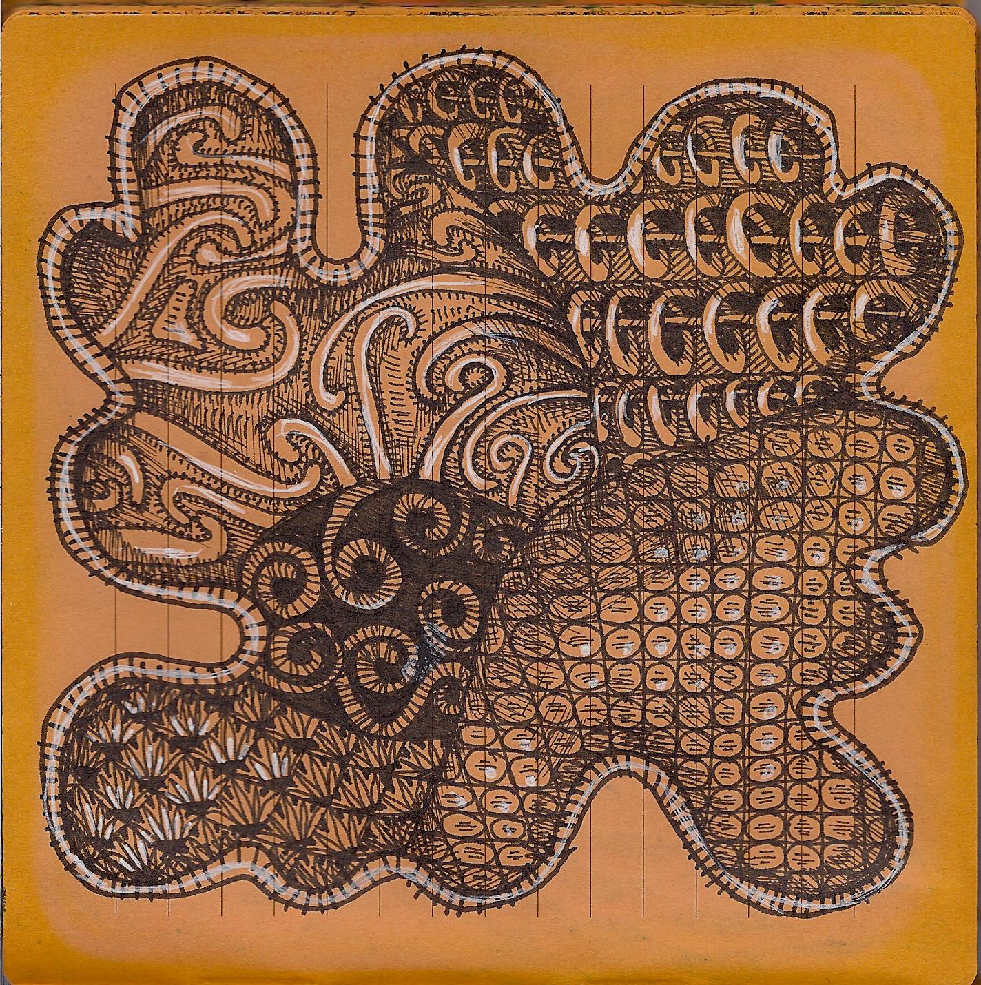 New tangle pattern Smokestack & The Cookie Bookie Notebook