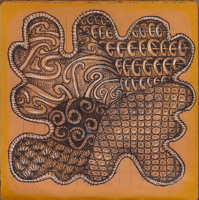 New tangle pattern Smokestack & The Cookie Bookie Notebook