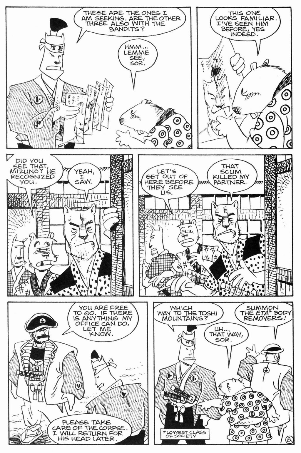 Usagi Yojimbo (1996) Issue #53 #53 - English 10