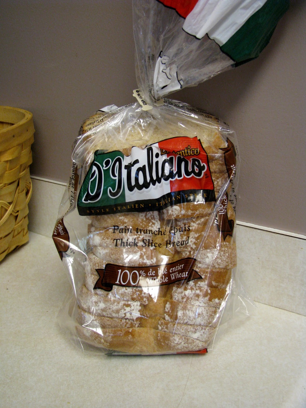 Review Of D'Italiano Italian Style 100 Whole Wheat Thick Slice Bread