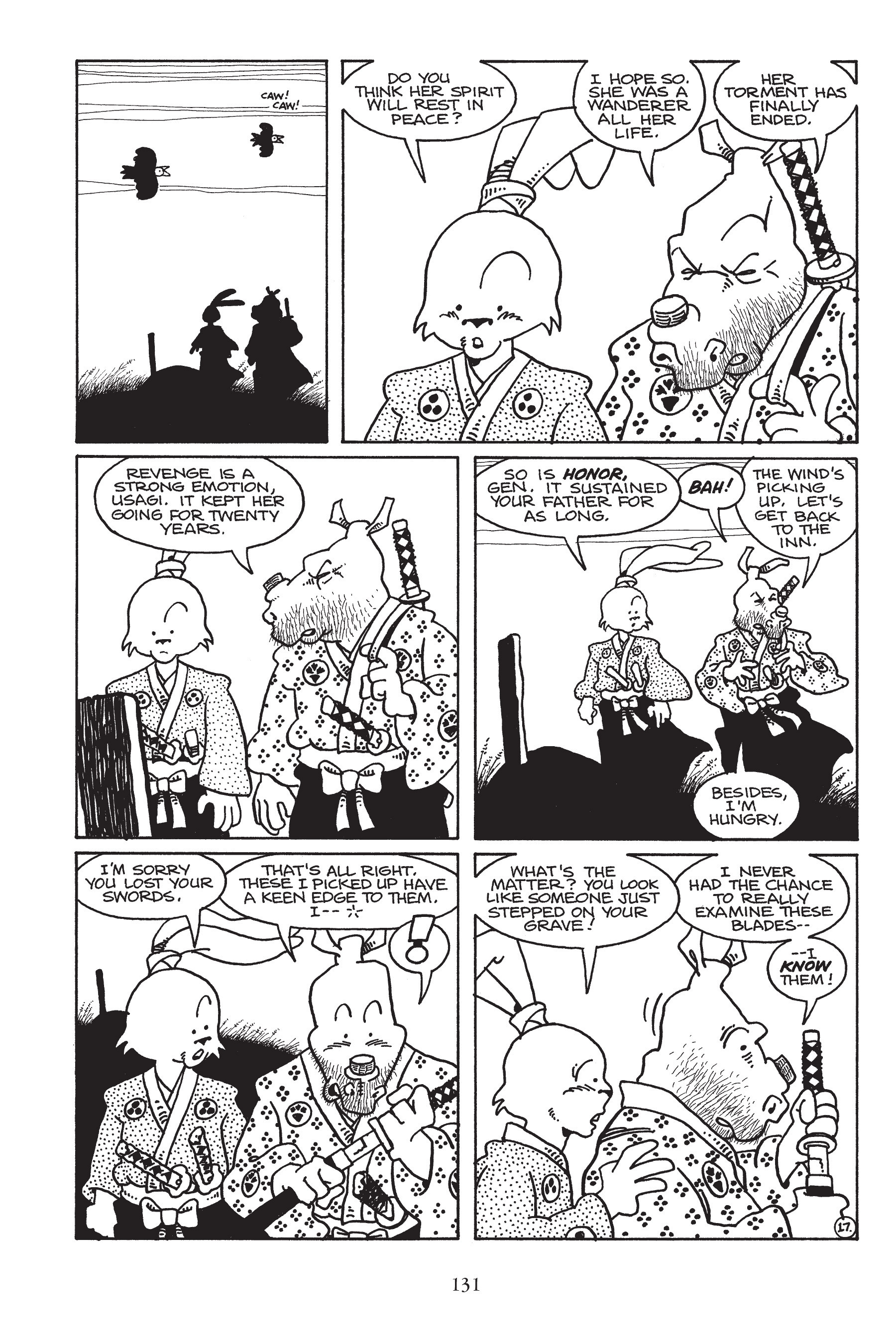 Read online Usagi Yojimbo (1987) comic -  Issue # _TPB 7 - 124