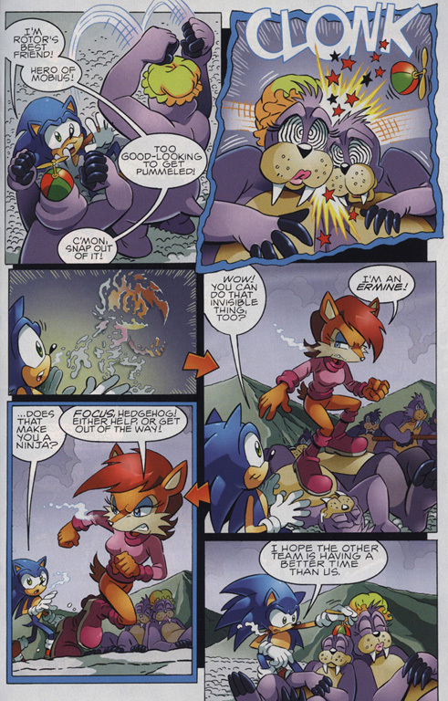 Read online Sonic The Hedgehog comic -  Issue #216 - 8