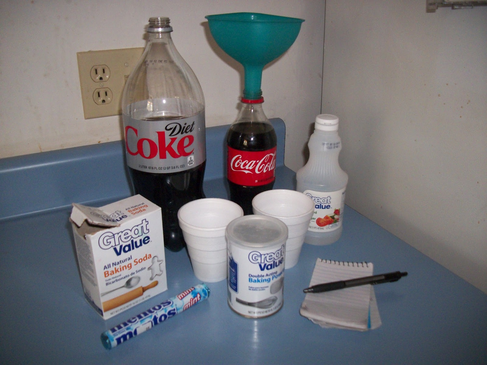 Tales of a Lazy Mom Mentos and Diet Coke!