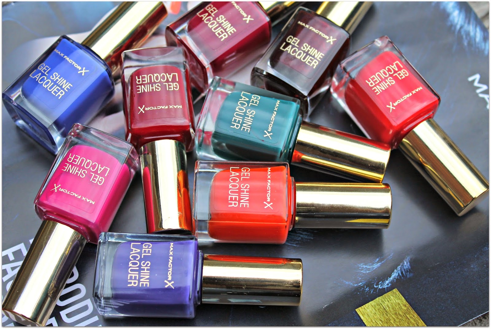 Max Factor Gel Shine Lacquers