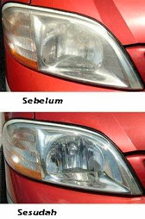 Cara Membersihkan Kaca Lampu Mobil Buram