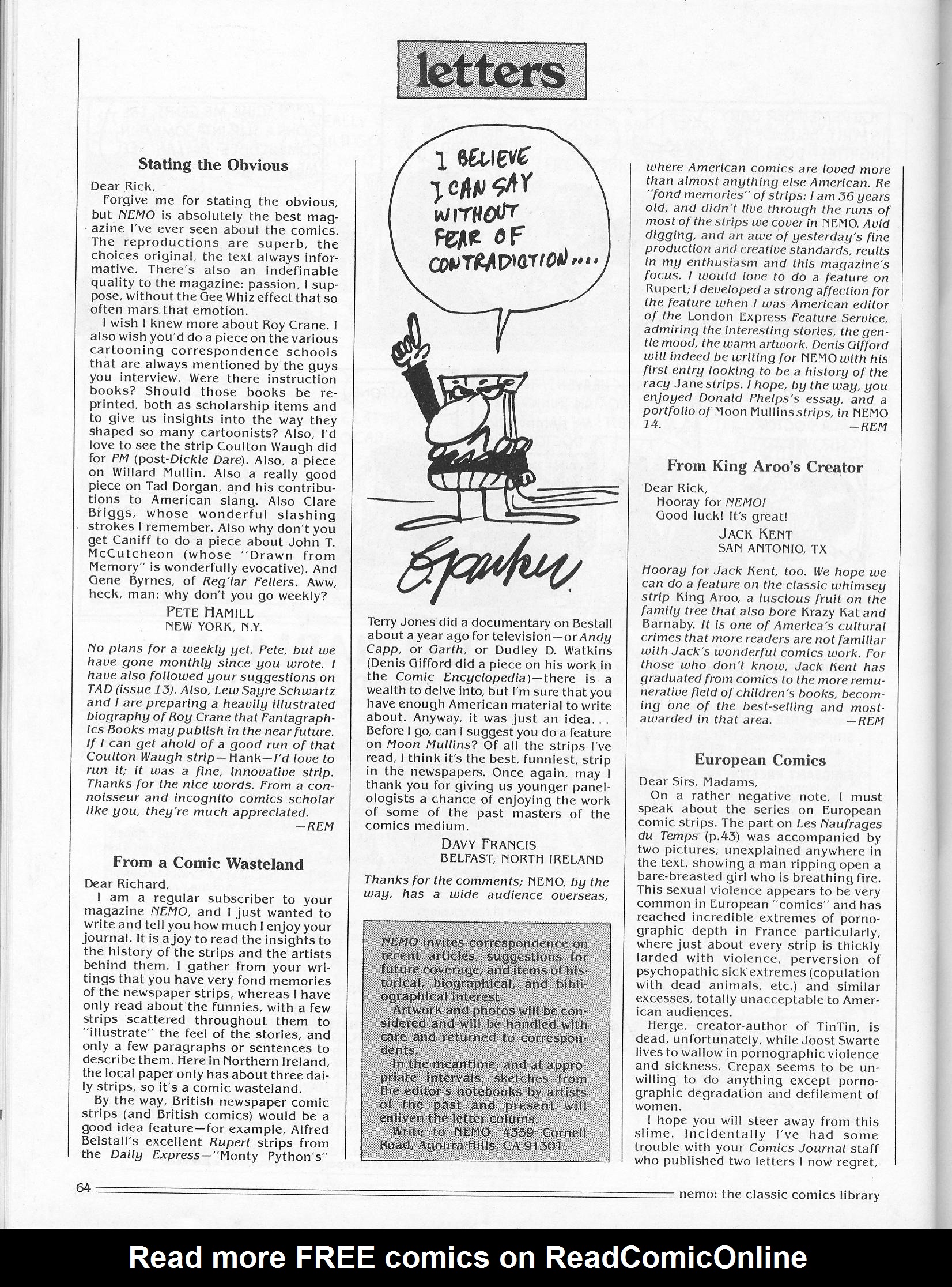 Read online Nemo: The Classic Comics Library comic -  Issue #15 - 64