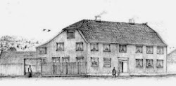 Prinsensgate 18 (nå Villa Kultura) i 1840