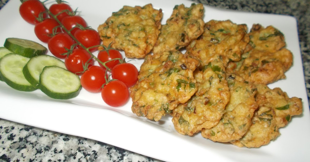 My Kitchen Palestinian Cauliflower Fritters "Mshat"