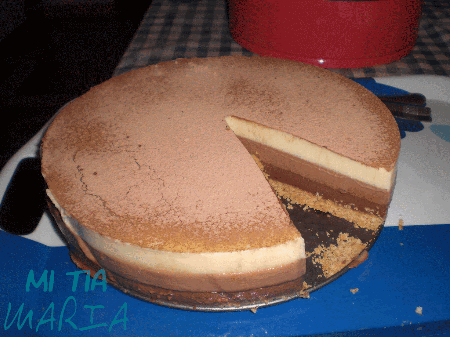 tarta tres chocolates