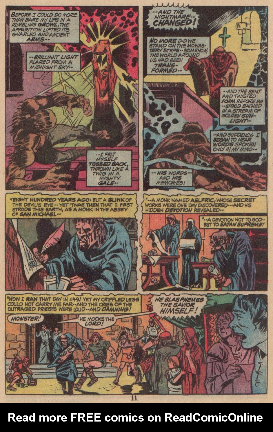 Read online Werewolf by Night (1972) comic -  Issue #3 - 10