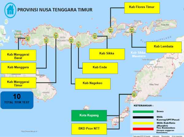 Lokasi Tes Cat BKN Propinsi Nusa Tenggara Timur Lokasi Tes Cat BKN Propinsi Nusa Tenggara Timur