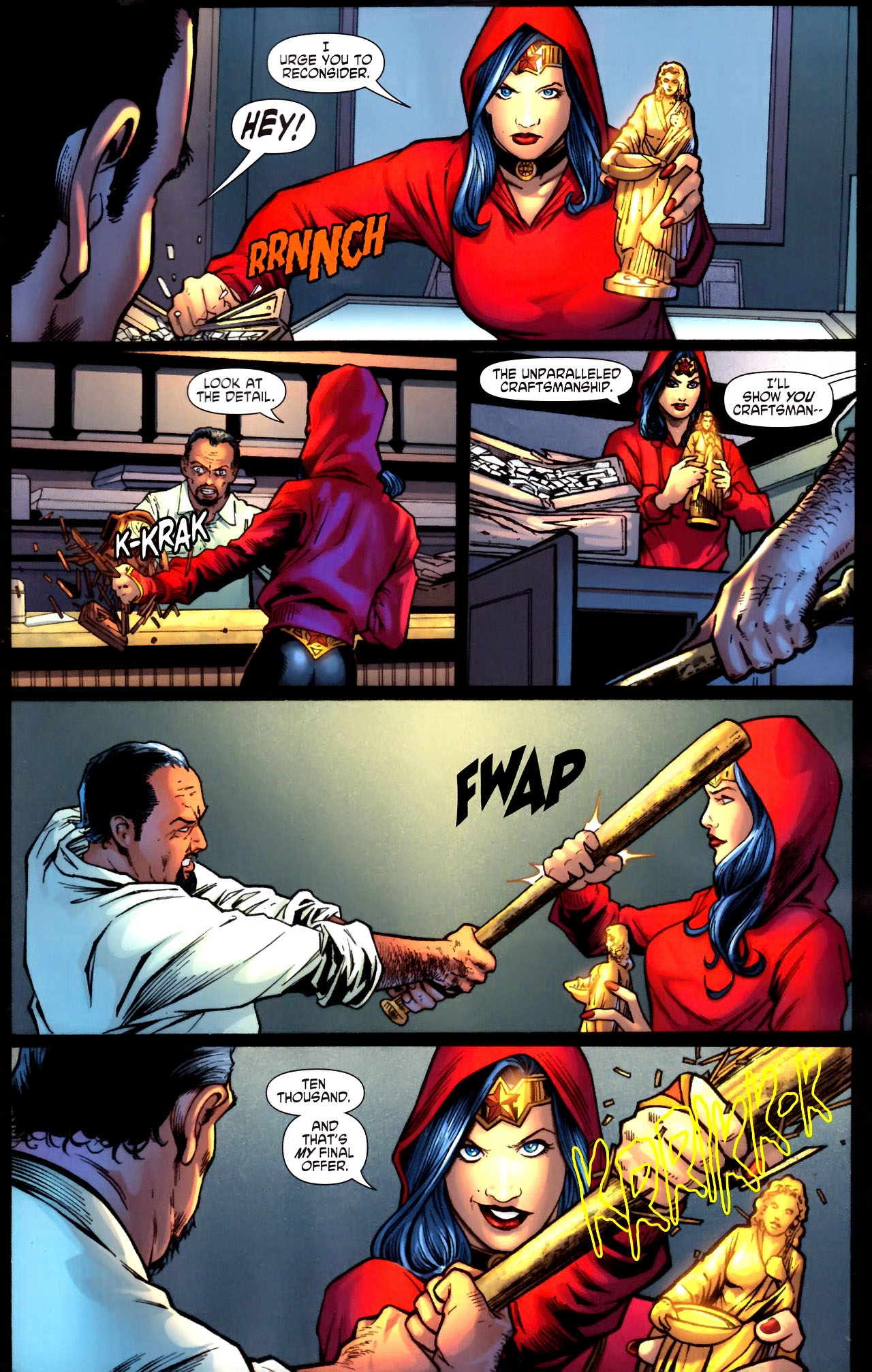 Read online Wonder Woman (2006) comic -  Issue #605 - 16