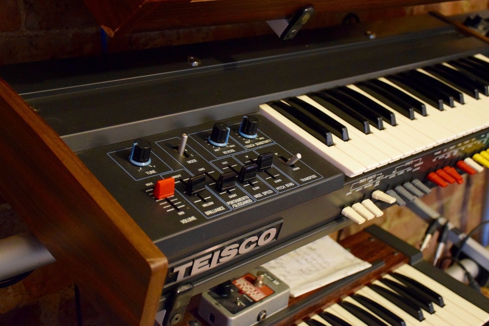 MATRIXSYNTH Teisco S100P Performance Synth with Aftertouch and Spring