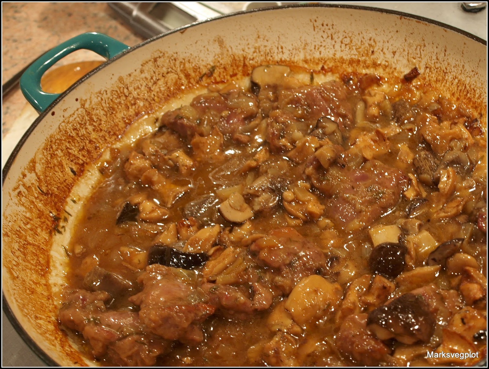 Onions and Paper Recipe Pheasant and wild mushroom casserole