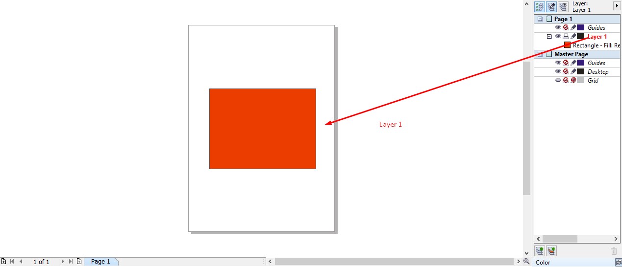 Экспорт в кореле